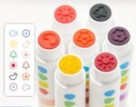 Round-Tip Stamper Washable Marker 6 Colors - Image 4